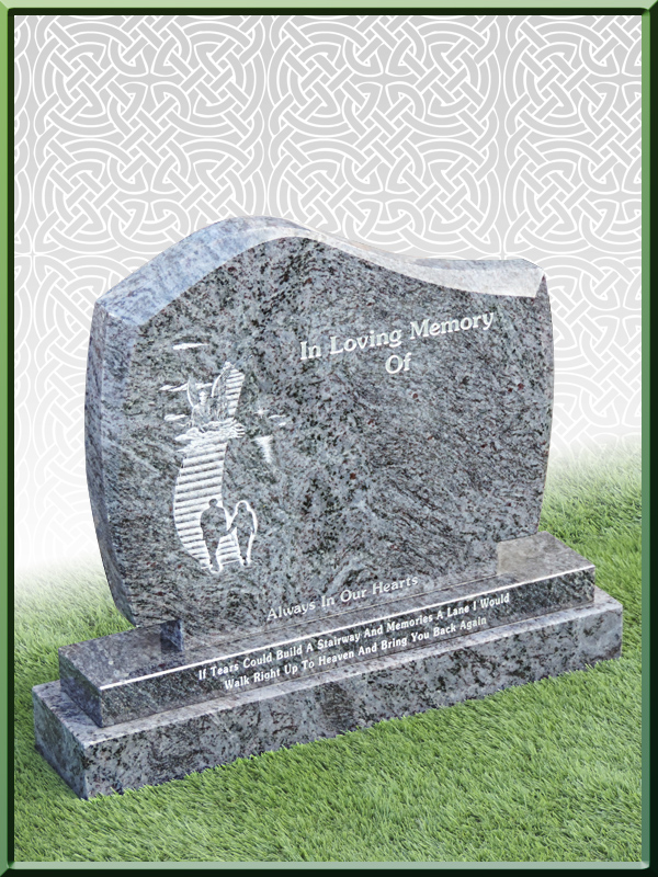 Miniture Cremation Headstone No1