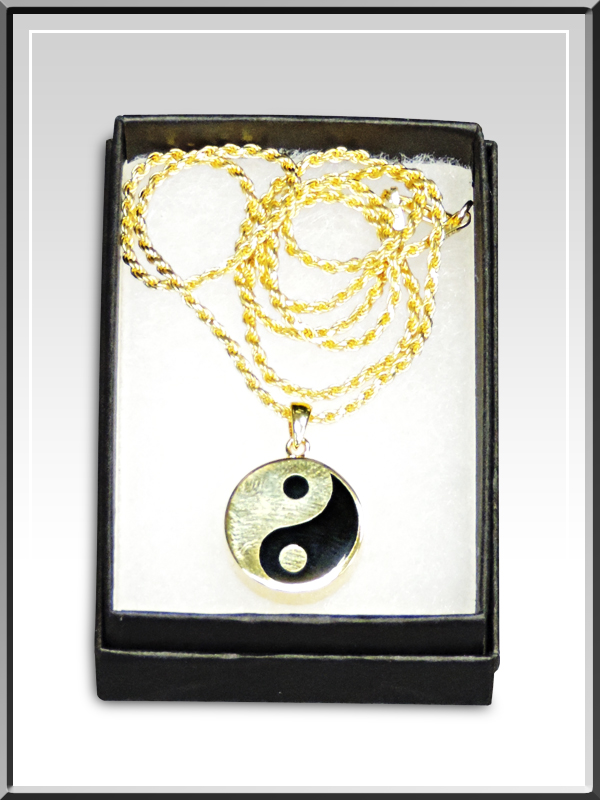 Cremation Pendant MG3246 Yin Yang