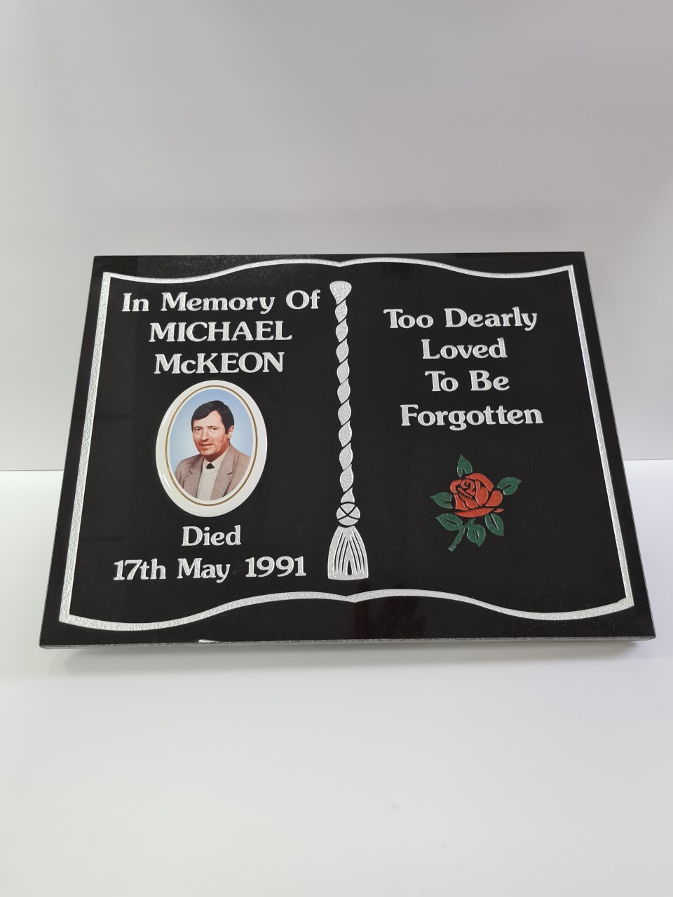 Grave Cremation Plaque No2
