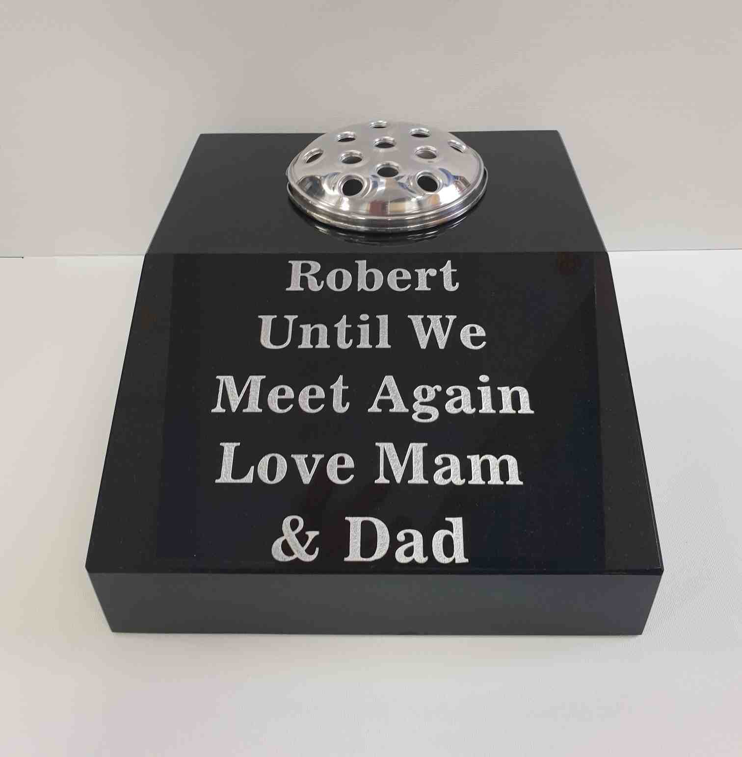 Grave Cremation Vase
